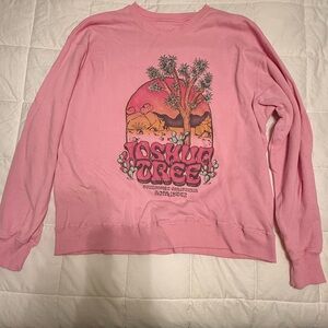 Hollister Pink oversized Sweatshirt